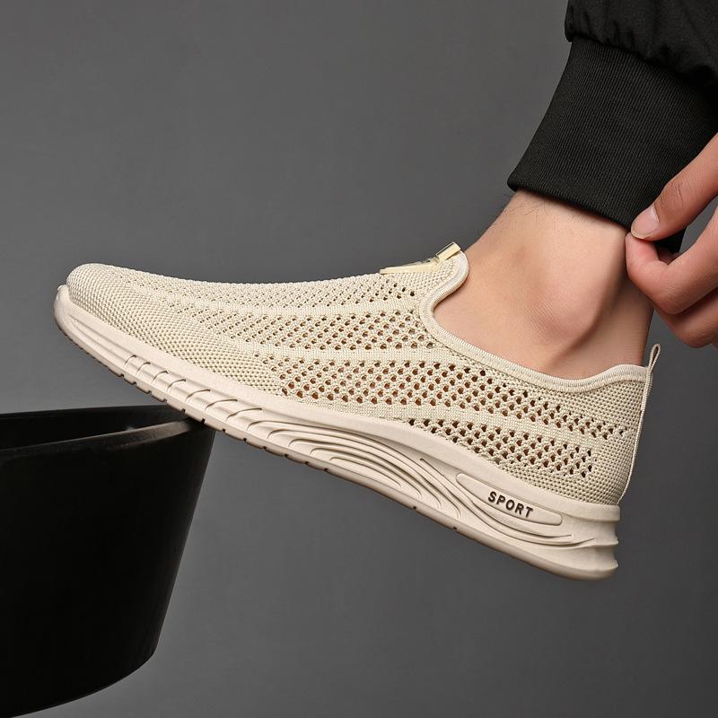 Men's 2025 Spring and Summer New Versatile Running and Leisure Sports Shoes Lightweight and Durable Men's Tennis Shoes