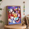 Disney Mickey Minnie Movie Theater Paint By Number Kit Number Drawing Canvas DIY Picture Home Decor Art Wall Painting Crafts Gift