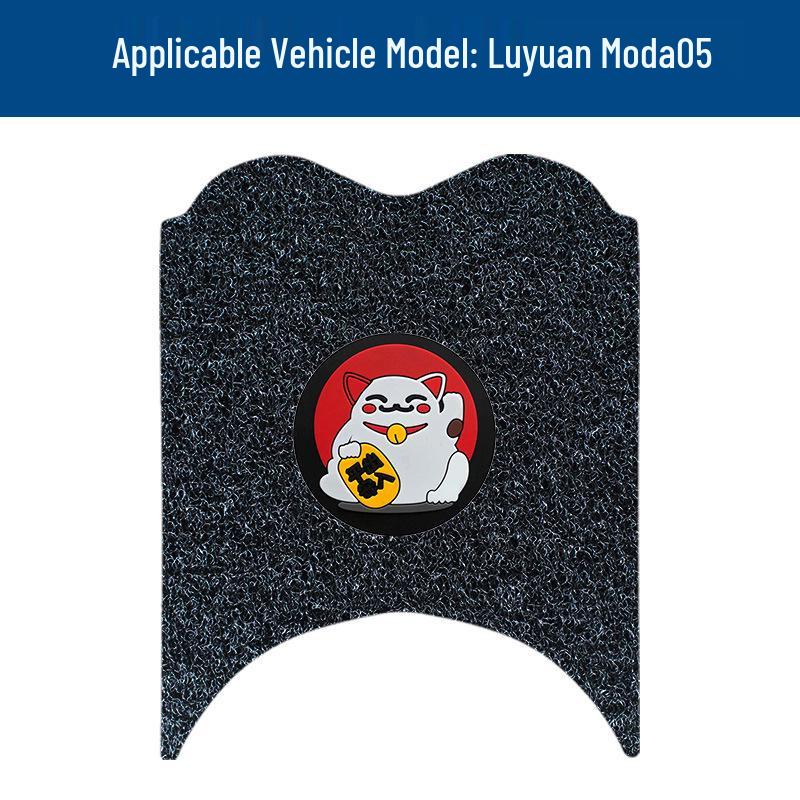 Luyuan Moda05 Waterproof Anti-slip Foot Mats for Electric Vehicles