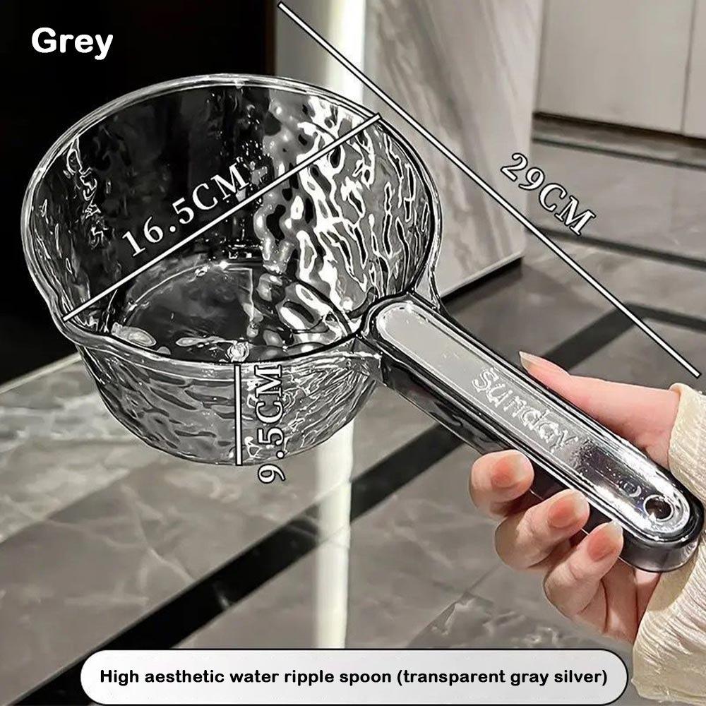 PET Water Scoop Thickened Bathing Spoon Durable Dipper Water Ladle  Kitchen Gadgets