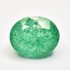 Natural Green Emerald Loose Gemstone Colombian Oval Cut 29.35 Ct for Jewelry Making and Crafts