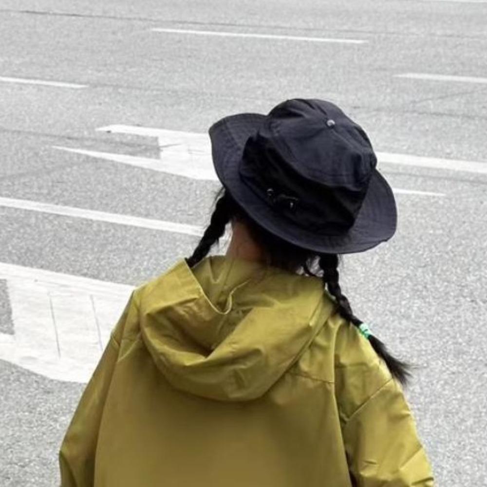 Candy Color Baby Sun Protection Cap Quick Dry Children Fishman Hat Casual Kids Bucket Hat  Summer