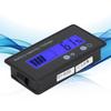 GY 6GS Battery Power LCD Display Voltage Meter 12 84V with Light Alarm Function (Blue Light)
