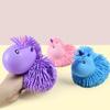 Long Haired Horse Decompressing Toy Antianxiety Toy for Office School Stretchy Stress Animal Toy for Student Adults