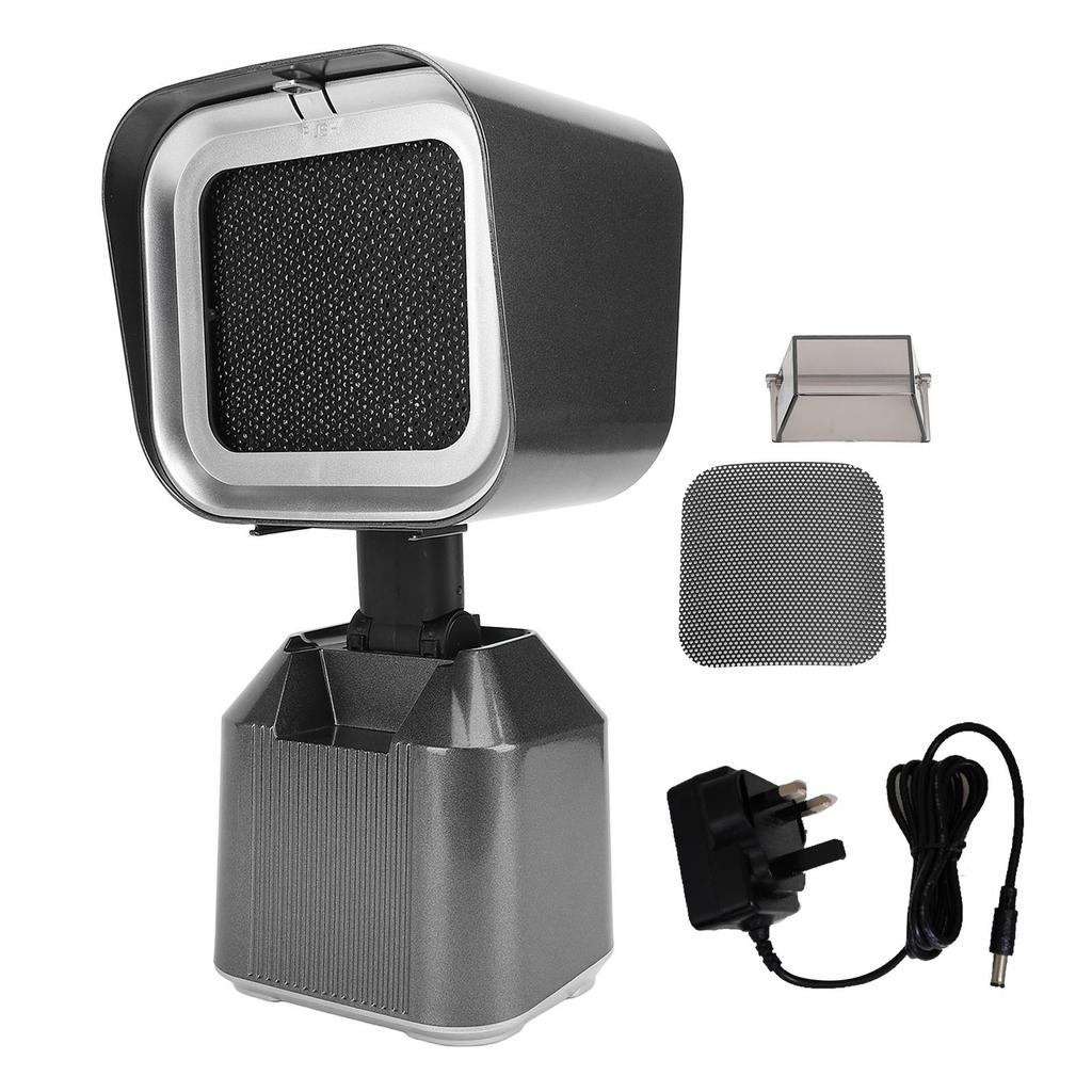 Portable Range Hood Desktop Kitchen Exhaust Fan with Adjustable Angle Height 2 Speed for Indoor BBQ