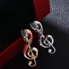 Jewelry Accessories Lapel Pin Concert Music Note Brooch Enamel Pin Brooches Pin Microphone Brooches