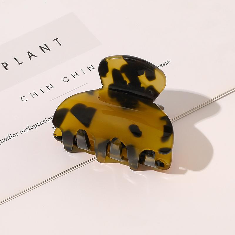 Vintage Claw Clip Hair Clips for Women Leopard Small Fashion Hair Clips Crab for Hair Girls Hairclip Barrettes Hair Accessories