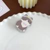 Cute Cat Acrylic Clip Sealing Long Tail Binder Clip Scrapbook Note Paper Clips for Student Kawaii Stationery Gift
