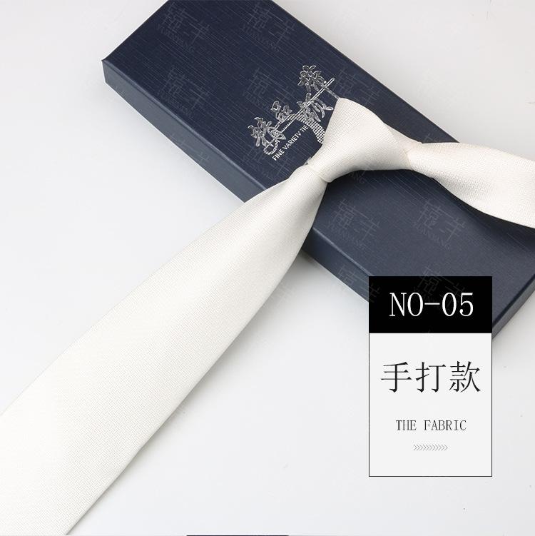 2024 Tie Men'S Casual Polyester Hand Tie Multi-Color Optional