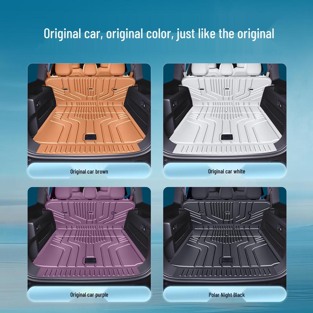 Chery ICAR V27 Trunk Mat: TPE Interior Tail Box Mat for 2026 Model