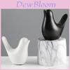 Modern Minimalist Ceramic Bird Decor With Abstract Design For Home And Gift Use