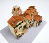 Woody Joe 1/87 European Streets Series, Italy, Wooden Model Assembly Kit