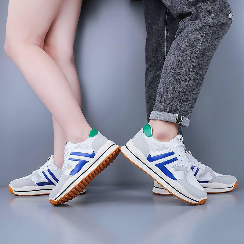 

Корейская версия Студенческие повседневные кроссовки Форрест Гамп для мужчин и женщин в одном стиле, универсальные маленькие белые туфли, спортивная обувь для пар