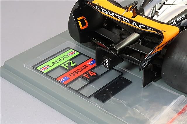 Spark McLaren MCL60 2023 F1 Grand Prix Wielkiej Brytanii 2. miejsce Norris 1/18 #4 L.