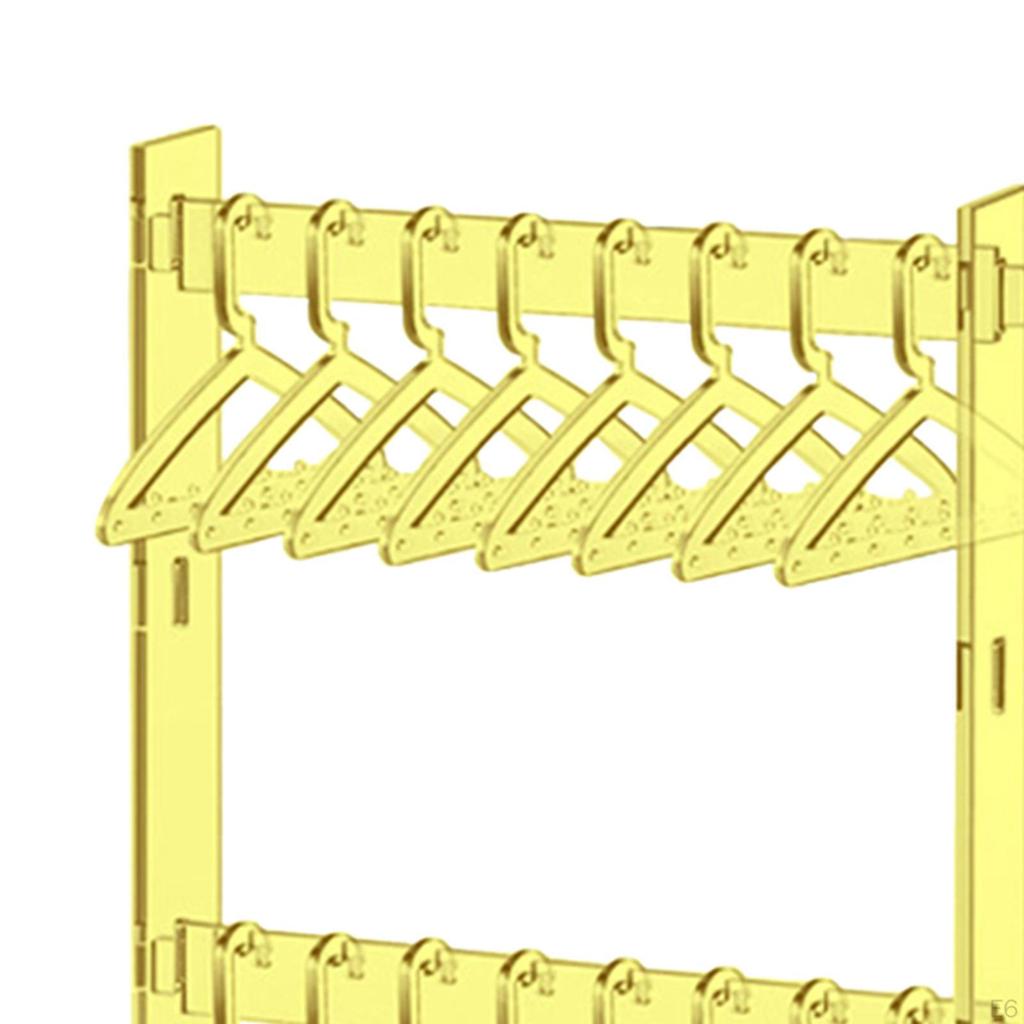 Acrylic Earring Display Stand Dangle Hanging Organizer Jewelry Shelf Rack Creative