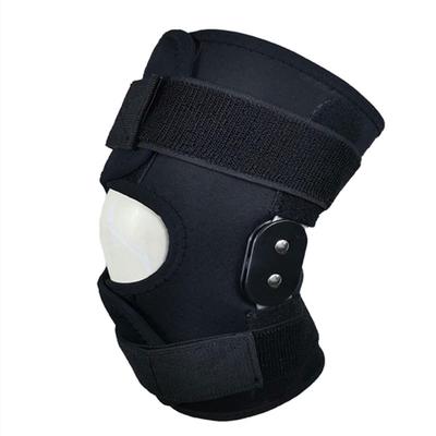 Größe L Knieorthese mit Gelenk Kompressionsmanschette Gelenk Offene Patella Stabilisator Wickel