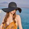 Pălărie de soare cu boruri largi, pliabilă, simplă, cu protecție UV, pentru plajă, în aer liber, cu protecție solară, respirabilă.