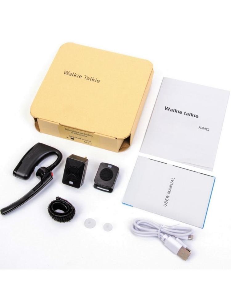 Wireless Bluetooth-compatible Headset Hands frees Earphone Two Way Radio Earphone Adapter Plastic for Devices  GP88 CP88