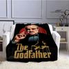 The Godfather Retro Printed Blanket Picnic Blanket Warm Flannel Blankets Home Bed Linings Blankets for Beds Birthday Gift