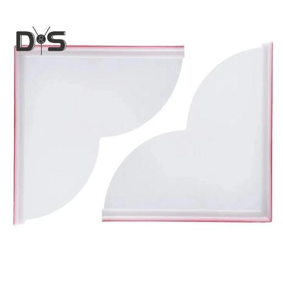 1/2 buc. Apărător de stropi de duș cu bază din silicon anti-alunecare, autoadeziv, impermeabil, chiuvetă, chiuvetă, cadă de baie, colț acrilic, protecție pentru apă, duș