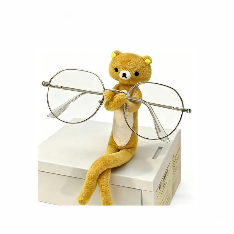 Hot Long Leg Rilakkuma Cartoon Toy Soft Stuffed Doll Bag Pendant Keychain Cute Gift ForWomen Bag Decoration Home Ornament Gifts