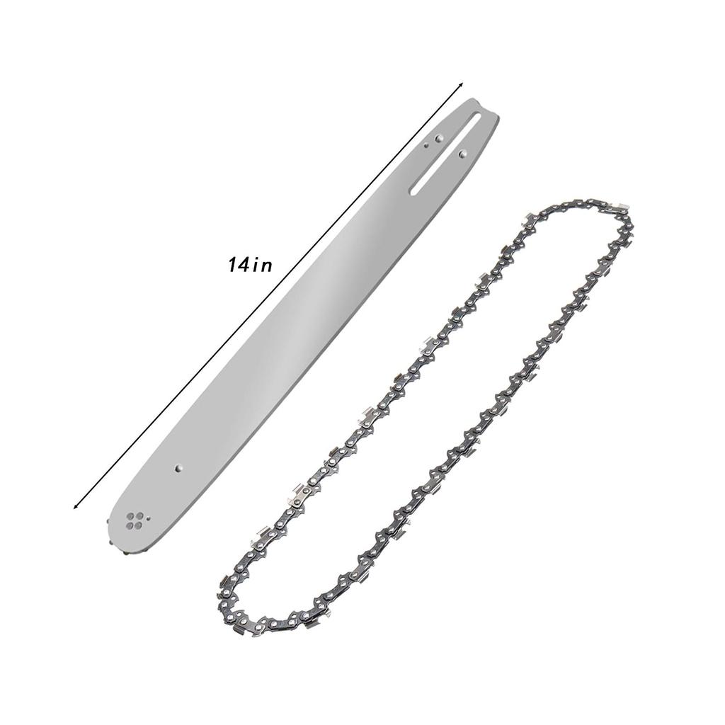 Chain Saw Guide Bar and Chain Saw Tool Accessories Repairer Tool Guide Saw Chain Easy Installation Replacement Saw Chain Bar