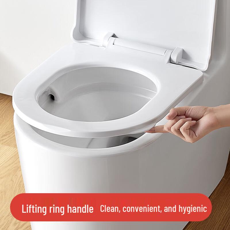 BSITN Universal Soft-Close Toilet Seat with Patented Handle
