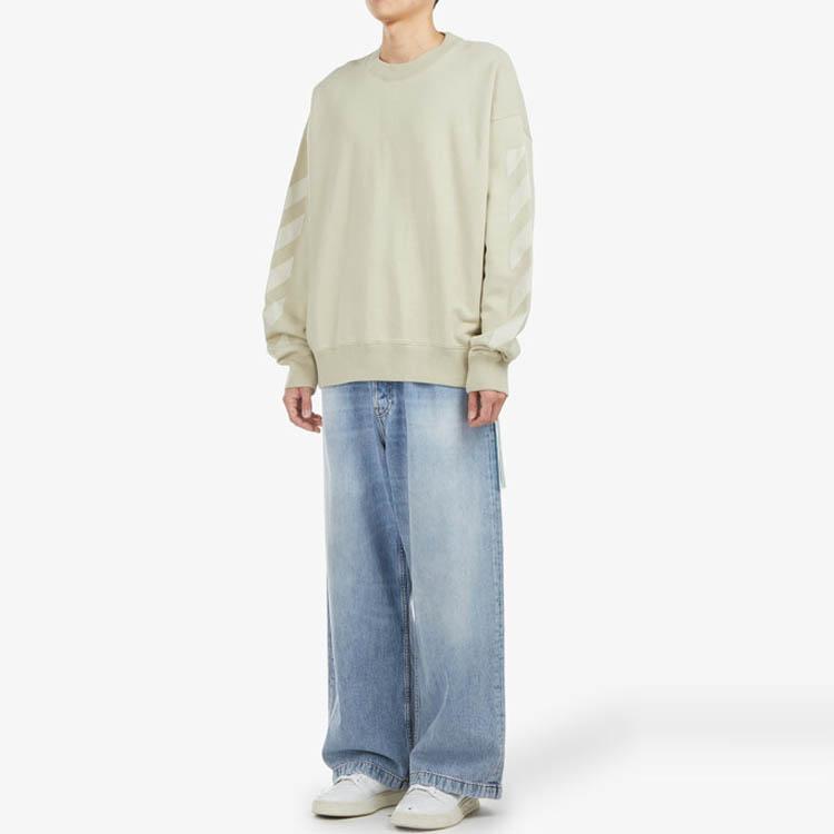 OFF WHITE Bluza z gumowymi strzałkami OMBA054F21FLE0071717
