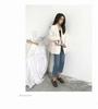 2025 Korean Style Women's Chic Casual Loose Long Sleeve Suit Top for Spring and Autumn