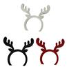 Reindeer Napkin Ring Christmas Napkin Holder 3D Printed Antler Napkin Ring for Holiday Parties Xmas Dinner Wedding Decor