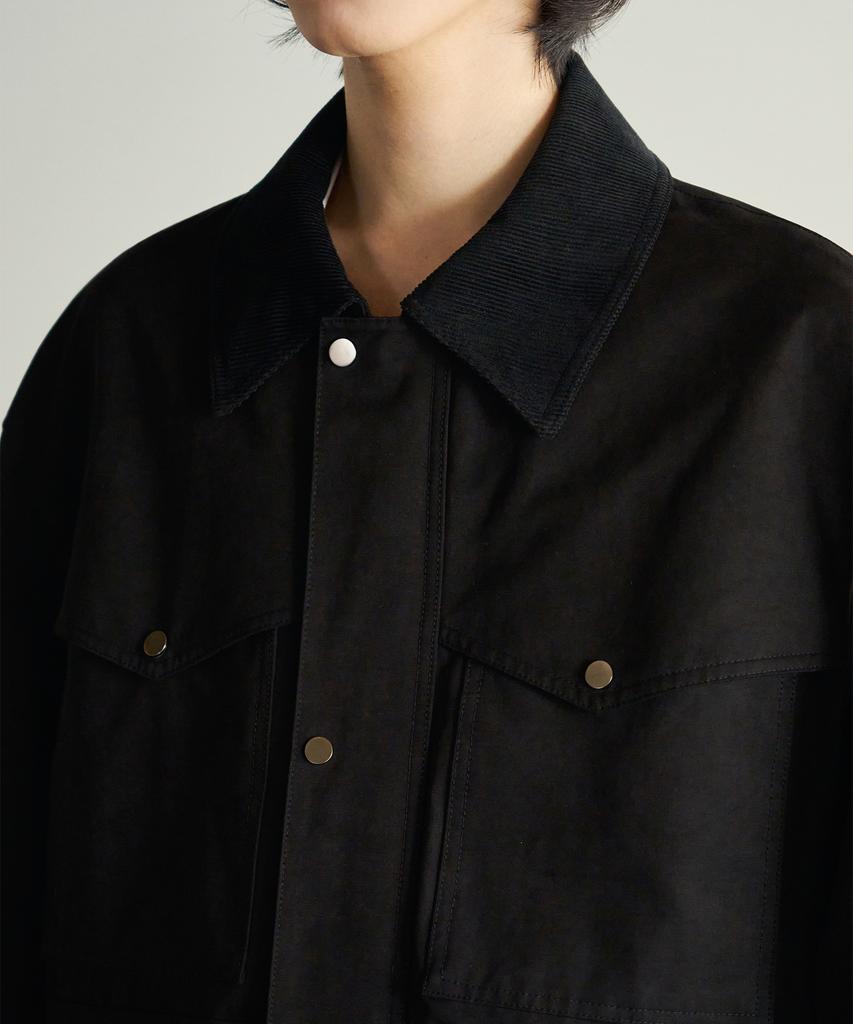 Rotember Spey Panel Hunting Blouson Jacket [Black]