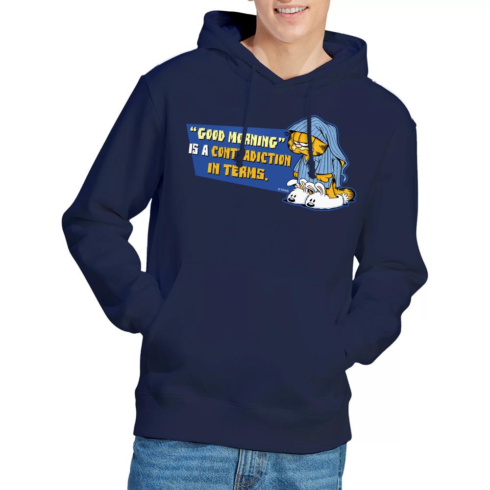 Garfield Mens Contradiction In Terms Hoodie
