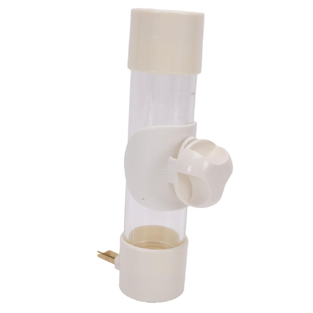 Bird Water Dispenser Easy to Refill Leakproof Automatic Parrot Water Feeder for Cockatiel Bird Cage 200ml