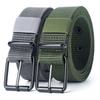 Men's Woven Leather Pin Buckle Tactical Belt - Nylon, Breathable, for Outdoor Use & Military Training
