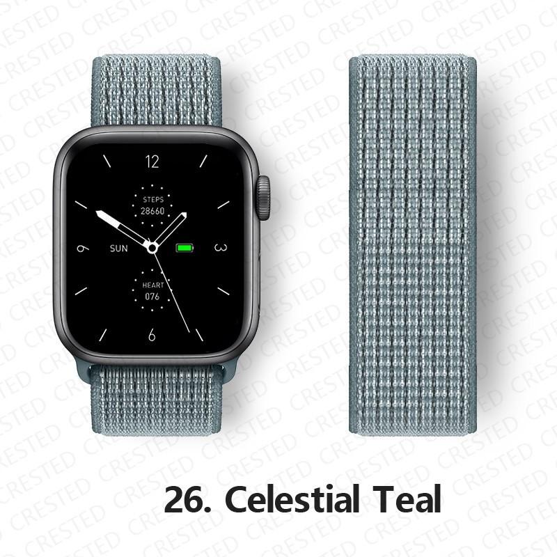 Pasek Nylonowy z Pętelką Do Pasków Apple Watch 44mm 40mm 49mm 41mm 45mm 46mm paski Bransoleta iWatch Seria 7 6 5 se 8 9 ultra 2 3 10 11