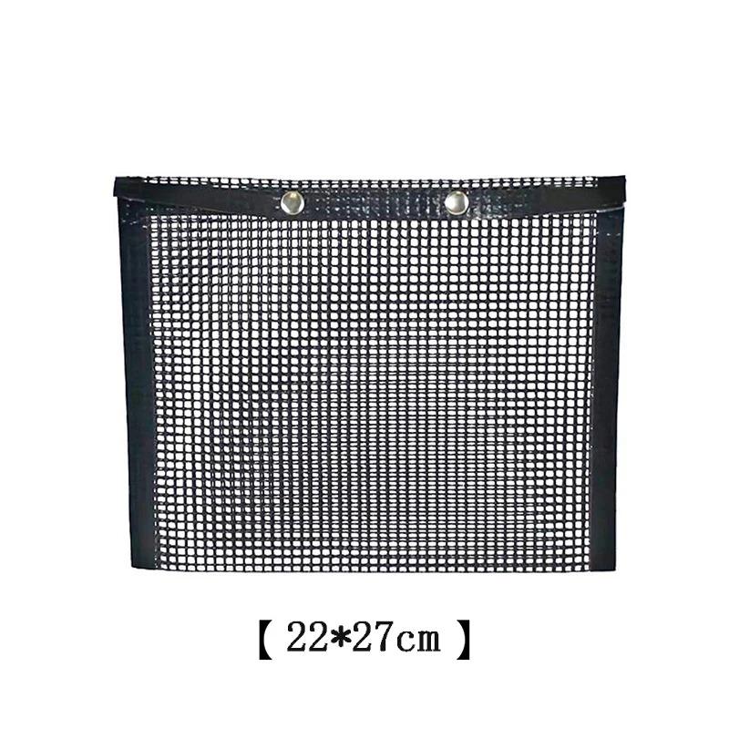 Non-Stick Mesh Grill Bag Barbecue Mat Reusable BBQ Grill Mat Vegetable Meat Cooking Pouch Heat Resistant BBQ Accessories Tools