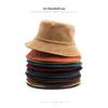 Fisherman's hat, double-sided, solid color, plain design, suitable for outdoor activities, women's sun hat for sun protection