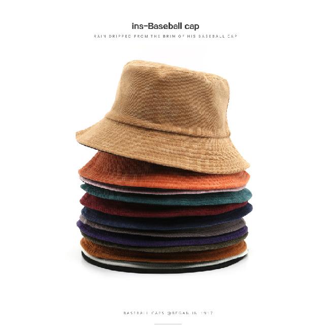 Fisherman's hat, double-sided, solid color, plain design, suitable for outdoor activities, women's sun hat for sun protection