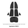 Tesla Model 3/Y Full Blackout Side Window Sunshade - Light Blocking & Privacy