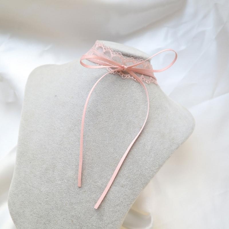 Fashion Heart Pendant Necklace Gothic Butterfly Flower Velvets Choker for Women Clavicle Neck Chain Wedding Jewelry Gift