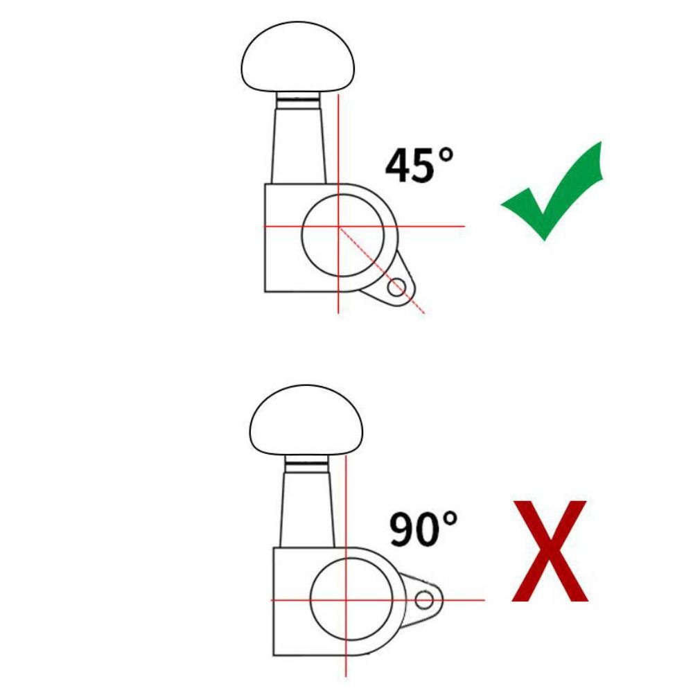 String Knob Guitar Tuning Pegs Replacement Tuners Machine Heads New Machine Heads Tuners  Guitar