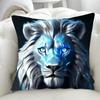 Car Living Room Sofa Cushion Cover Wildlife Pattern Luxury Home Decor Pillow Cover