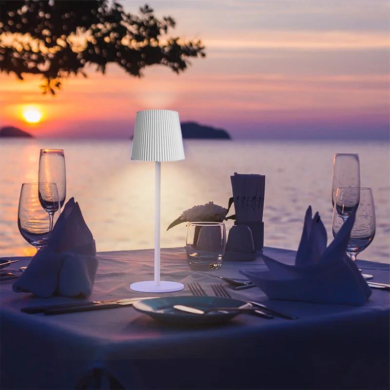 Wireless Wine Bottle Lamp Rechargeable Table Lamp Touch Control Wine Bottle Light Dimming LED Table Lamp Atmosphere Night Light