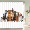 Green Frog Cute Shower Curtain Bathroom Funny Cartoon Waterproof Bath Curtain Polyester Fabric Dafield Bath Screen With 12 Hooks