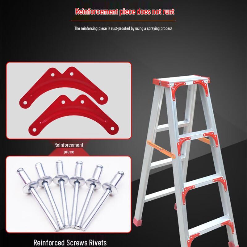 Lu Rong Aluminum Alloy A-Frame Folding Ladder