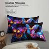 3pcs Butterfly Bedding Sets 3D Printed Colorful Butterflies Duvet Cover Sets With Pillowcases No Filling Dramatic Vivid Visual