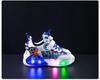 LED Cartoon Mesh Sportschuhe für Kleinkinder & Jungen - Atmungsaktive Leuchtende Sneaker für Frühling & Herbst