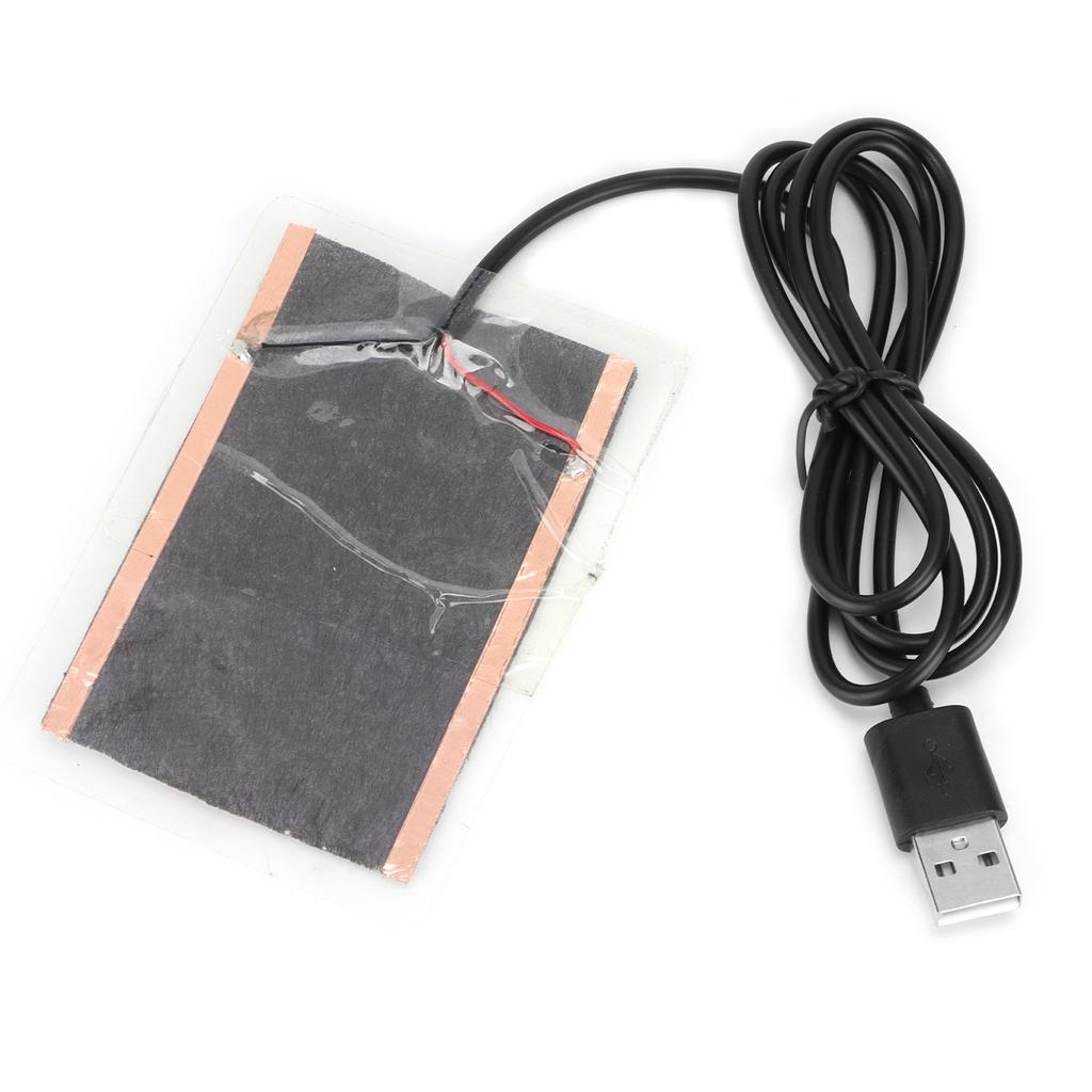 USB Heating Film Carbon Fiber Bending Resistant Heater Suitable for Reptiles Gloves