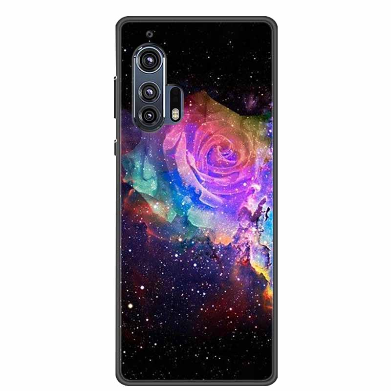 

For Motorola Edge Plus Phone Case 2020 Black Silicone Soft Back Cover Case For Motorola Moto Edge Plus Case 6.7 Funda Coque Bag Moto Edge Plus 2020