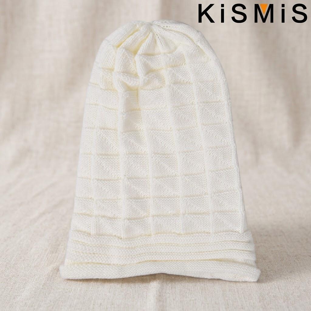

Women Winter Beanie Hat Warm Knitted Wool Caps Casual Solid Color Knit Hats for Winter Cosplay Accessories белый